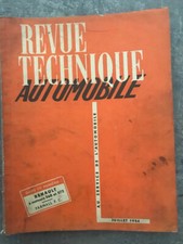 revue technique RTA moteurs 568 et 572 camions renault faineant