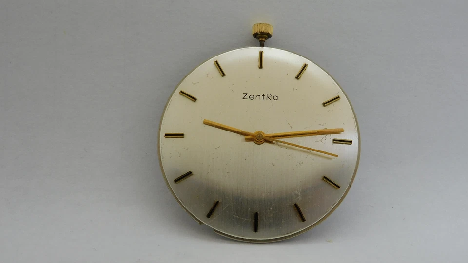 Movimento orologio funziona ZENTRA watch movement run C80 Foto 2 de 4