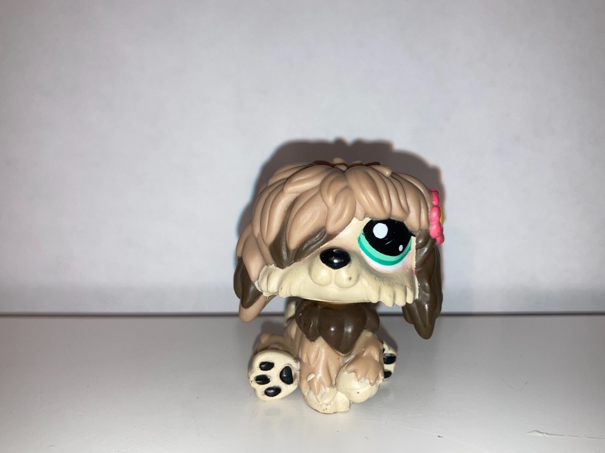 petshop authentic LPS couple chien papillon dog #1138 #219 idée noël