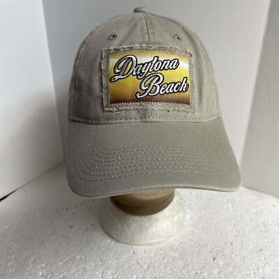 Beach Club Promotions Baseball Hat Unisex Tan Adjustable Daytona Beach Party