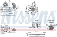 989453 Nissens KüHler, AbgasrüCkfüHrung FüR Dacia,Renault