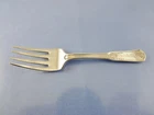 unknown FLOWER BASKET 1930'S CHILD's FORK BY INTERNATIONAL SILVER CO "D"