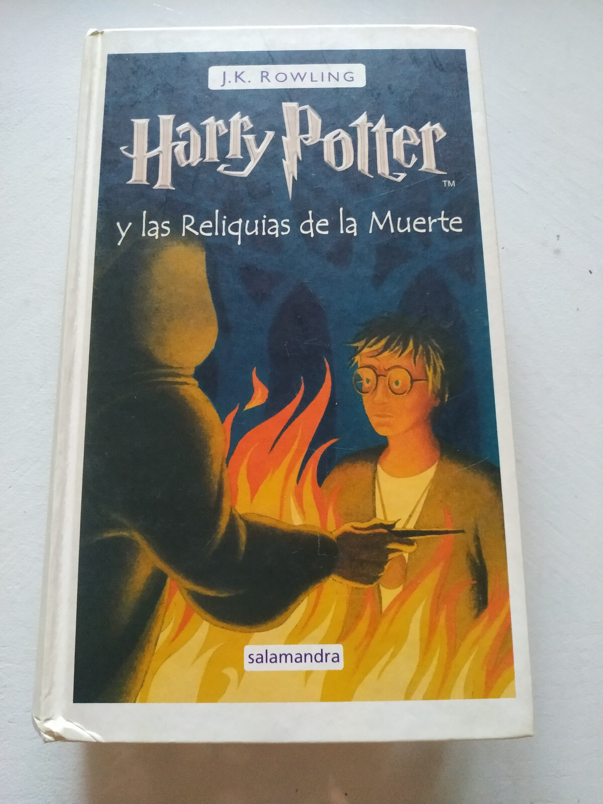 Harry Potter Deathly Hallows J K Rowling 2007 Salamandra - Book Spanish