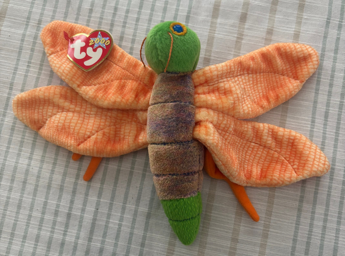 2000 Ty Beanie Baby Glow the Lightening Bug w/Tags