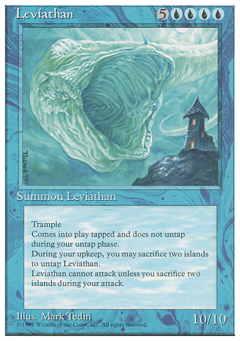 MTG Magic the Gathering Leviathan (80/379) Fourth Edition LP