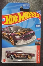 2022 Hot Wheels 175 Spoiler Alert Custom 18 Ford Mustang Gt Red 2022 Hot Wheels 175 Spoiler Alert Custom 18 Ford Mustang Gt Red