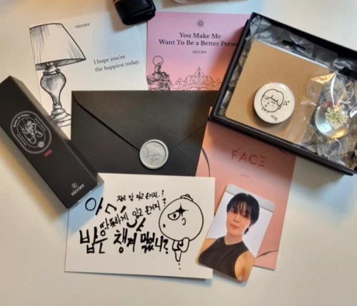 Raro regalo de ventilador BTS Jimin - cuenta regresiva exclusiva de pregrabación M