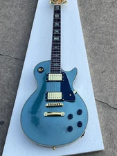  Arrivals!!! Top Pelham Blue Color Electric Guitar, Solid Body Professional 