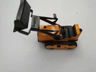 Vintage metal Tonka front end Loader. Tracks+++. Original owner.orange.bulldozer