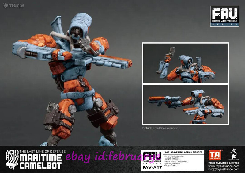 Ori Toy 1/18 Fav-A17 Acid Rain World Maritime Camelbot Action