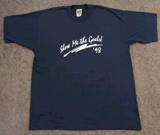 Vintage Men's 1998 World Cup Show Me the Goals USPS Promotional T-Shirt