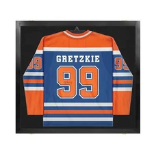 PENNZONI Extra Large Display Case, Clear Acrylic Sports Jersey Display Case