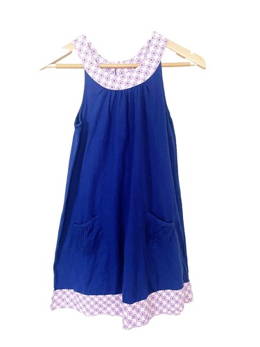 100% European Linen sleeveless swing dress in mini gingham blue and white, size | eBay 100% European Linen sleeveless swing dress in mini gingham blue and white, size | eBay