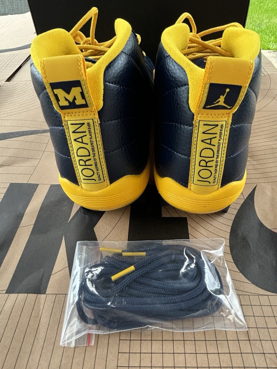 JORDAN 12 Savage 3 UM P University of Michigan Player  display picture 3