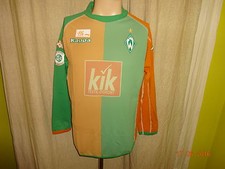 Werder Bremen Kappa Langarm U23 Matchworn Trikot 2005/06 "KIK" + Nr.6 Gr.L- XL