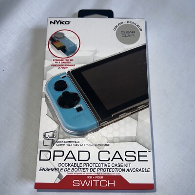 Nyko 87247 Thin Case for Nintendo Switch Clear 743840872474|