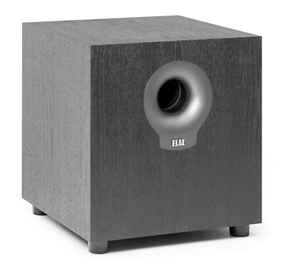 ELAC Debut 2.0 DS102BK Powered Subwoofer (Open Box) Box Damage