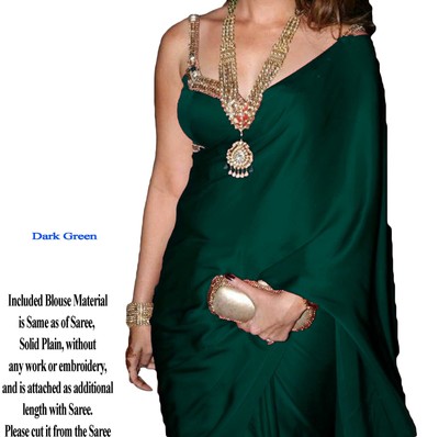 dark green satin blouse