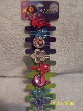 Disney Encanto Hair Ponytail Holders / Elastic Bands Set Of 8 New