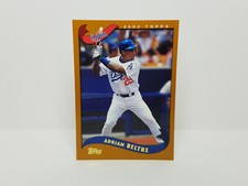 2002 Topps Baseball #218 Adrian Beltre, Los Angeles Dodgers (HOF) - Base Card