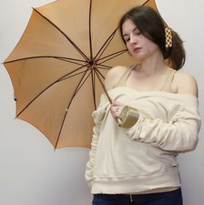 Vintage 70s DIsco Umbrella and Case
