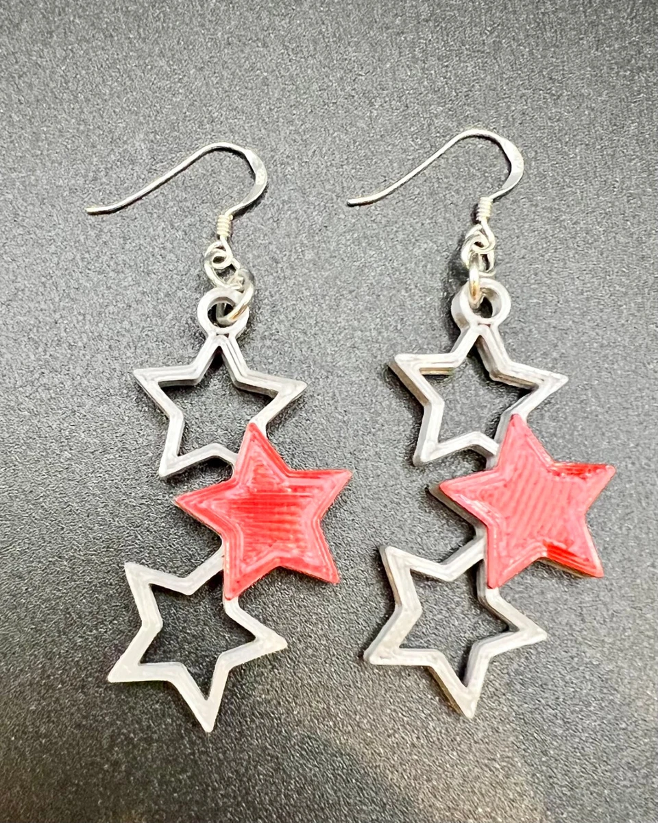 Falling Stars Earrings eBay