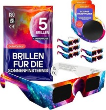 Sonnenfinsternisbrille 5Er-Pack Mit Handy-Fil...