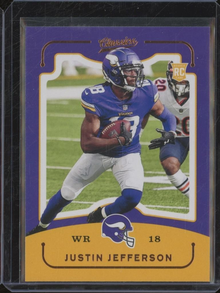 2020 Panini Chronicles JUSTIN JEFFERSON #CL13 RC Rookie Classics Bronze GM1