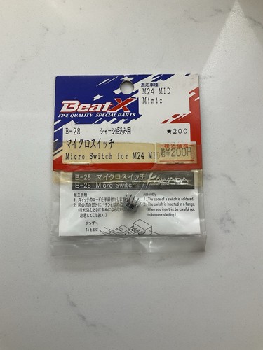 Vintage Beat X B-28 ESC Micro On Off Switch RC Novak Tekin RC10 Trinity ...