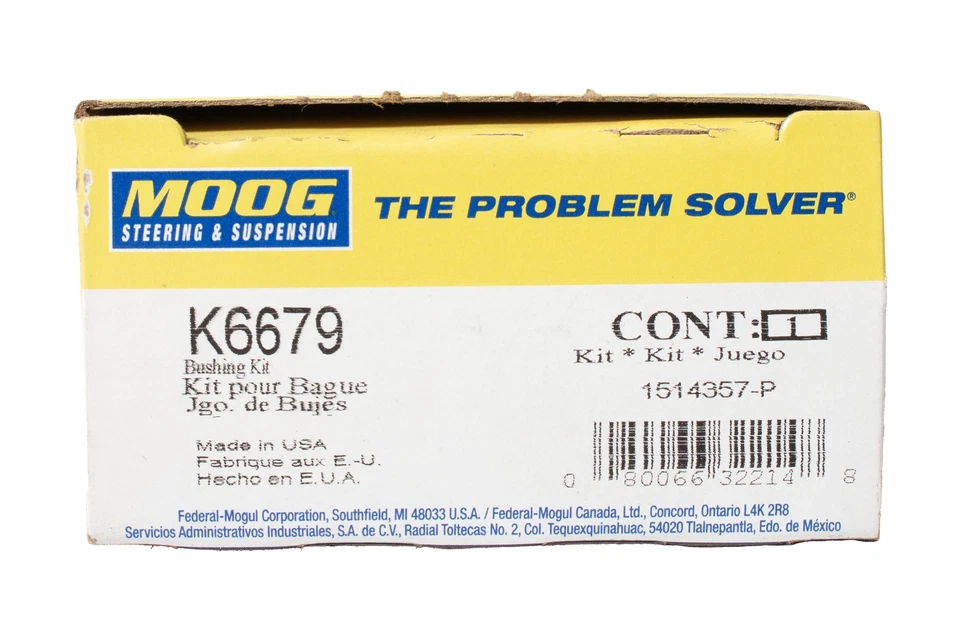 Buje de barra estabilizadora Moog para Chevrolet Cavalier Pontiac Sunfire 1995-05 parte K6679 Foto 3 de 4