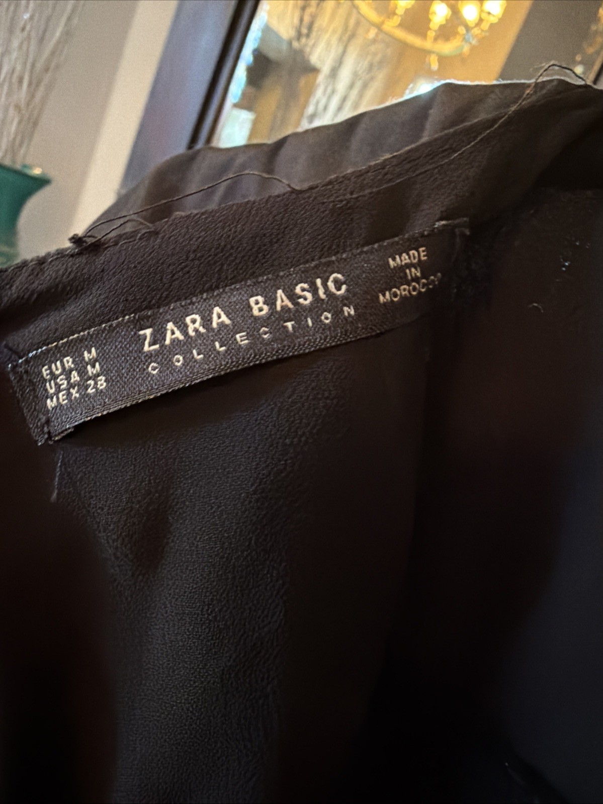 Zara Basic Collection Black  Women's Oversized To… - image 4
