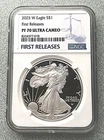 Photo of a 2025-W American Silver Eagle Proof from an eBay listing that sold on Jul 16, 2026