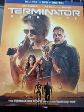 BluRay DVD: Terminator Dark Fate. 2019. Linda Hamilton. Sci-Fi. Bonus Features