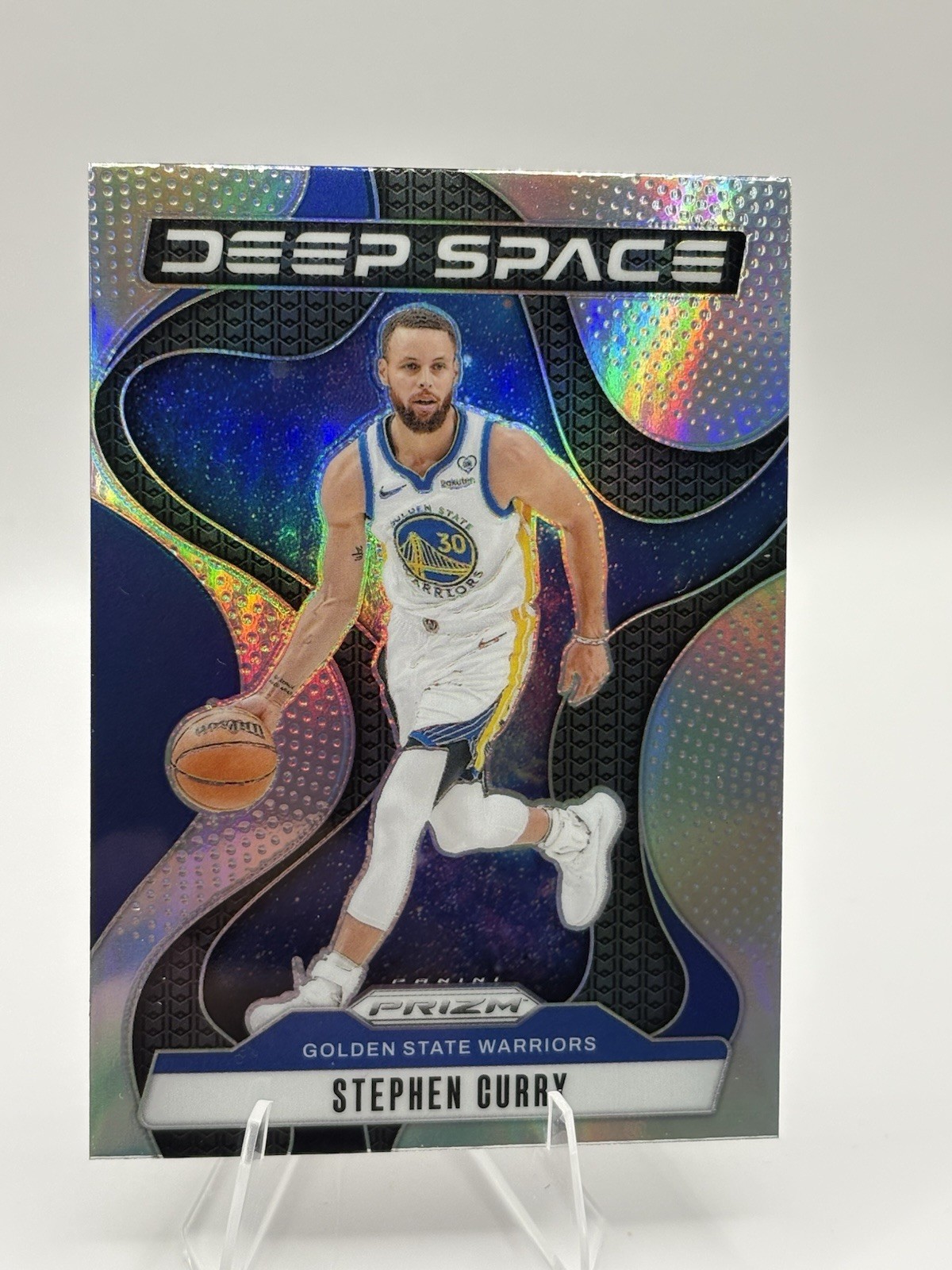 2024-25 Panini Prizm - Deep Space Stephen Curry #10 Silver Prizm GS Warriors