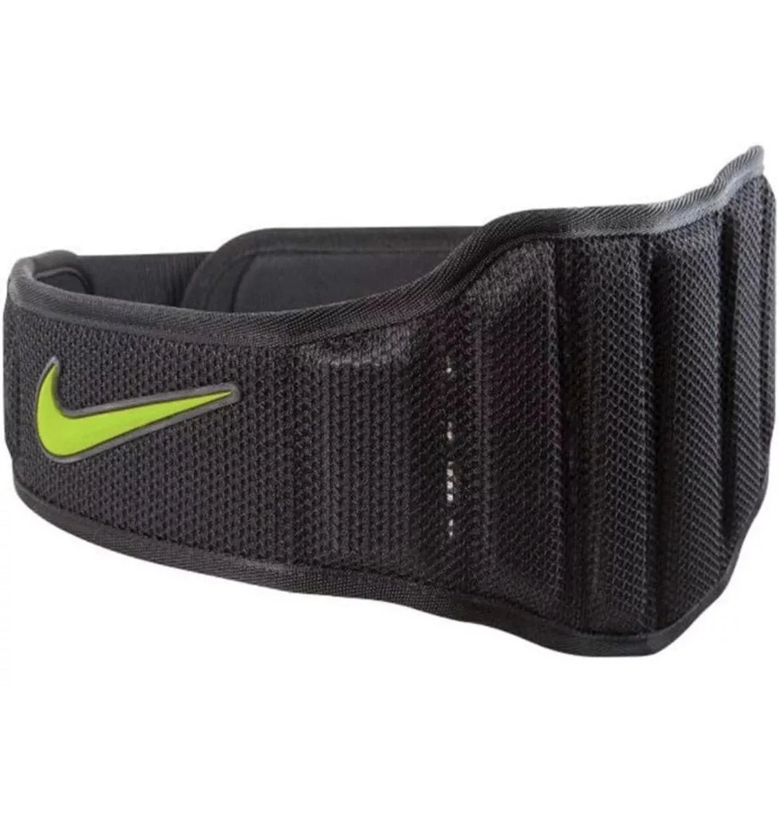 Nike Structured Weight Lifting Training belt 2.0 Black Volt 