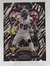 2025 Select Football Suite Level 335 Joe Mixon ZEBRA CASE HIT SSP