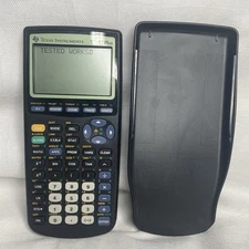 Texas Instruments TI-83 Plus Graphing Calculator w/ Cover Tested Working
