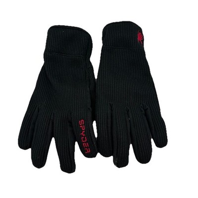 Spyder Gloves Black Size Large Item #2000510