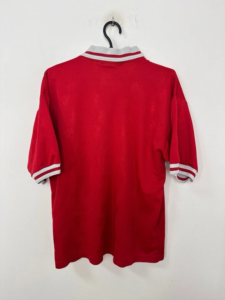 LIVERPOOL 1996/1998 HOME FOOTBALL SHIRT REEBOK SOCCER JERSEY SIZE M ADULT - Image 2 of 4