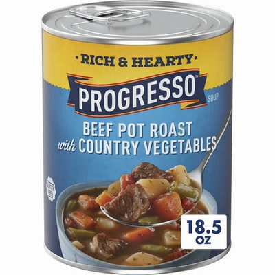 Beef Pot Roast with Country Vegetables Canned Soup, 18.5 oz-3Pack