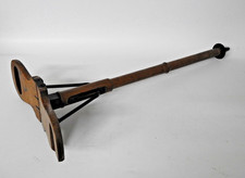 antiker Sitzstock Stockstuhl, Jagd oder Militär um 1900, abgebrochenes Stück