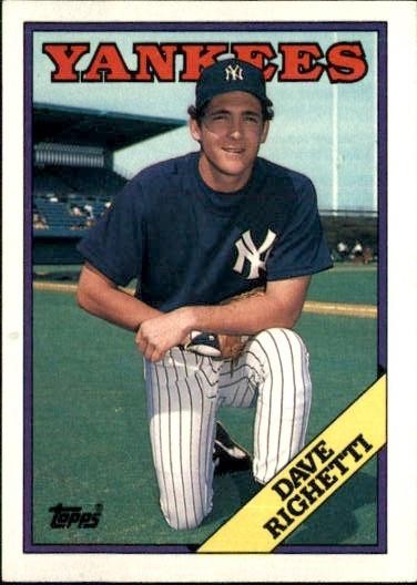1988 Topps #790 Dave Righetti