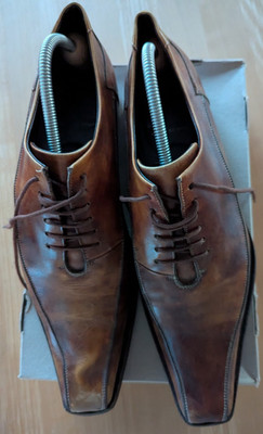 Herrenschuhe italienisch ''FABI'' 43.5 Leder gebraucht