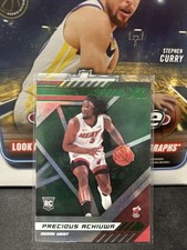 Precious Achiuwa 2020 2021 Panini Chronicles Xr Basketball Rookie Card Green