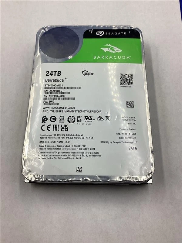 Internal Hard Disk Drives 24 TB Storage Capacity for sale | eBay