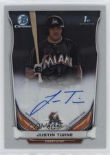 2014 Bowman Draft Chrome Draft Pick Auto Justin Twine #BCA-JT Auto 0wg1