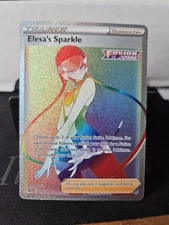 Pokemon: Elesa's Sparkle 275/264 Fusion Strike Secret Rainbow
