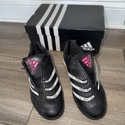 Adidas Predator Sala Retro Black Pink White Womens Size 9