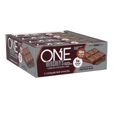 ONE Protein Bars, NEW Hershey's Double 16.1 cm x 6 x 18.2 cm, Chocolate 