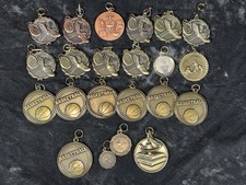 20 Vintage Basketball Track Knowledge Football Sports Award Medals